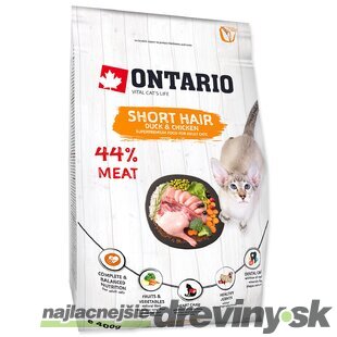 Krmivo Ontario Cat Shorthair 0,4kg