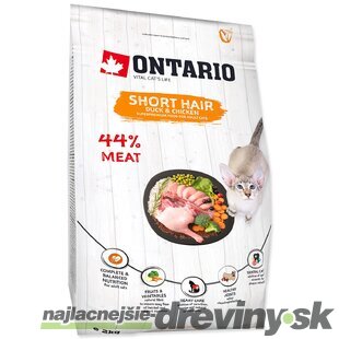 Krmivo Ontario Cat Shorthair 2kg