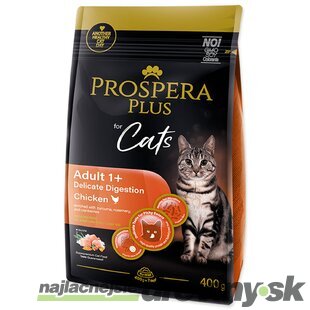 Krmivo Prospera Plus Adult 1+ Chicken Delicate Digestion 0,4kg