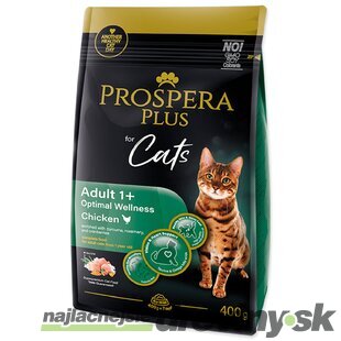 Krmivo Prospera Plus Adult 1+ Chicken Optimal Wellness 0,4kg