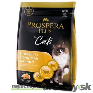 Krmivo Prospera Plus Indoor 1+ Salmon Long Hair 2kg