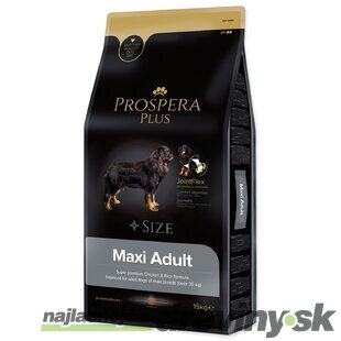 Krmivo Prospera Plus Maxi Adult kura s ryžou 15kg