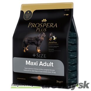 Krmivo Prospera Plus Maxi Adult kura s ryžou 3kg