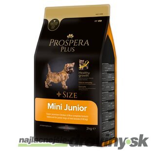 Krmivo Prospera Plus Mini Junior kura s ryžou 2kg