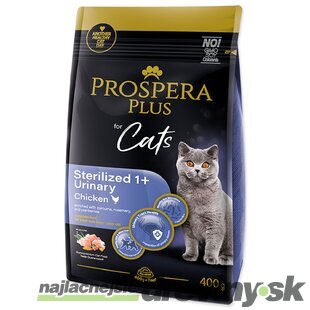 Krmivo Prospera Plus Sterilized 1+ Chicken Urinary 0,4kg