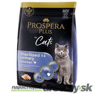 Krmivo Prospera Plus Sterilized 1+ Chicken Urinary 2kg