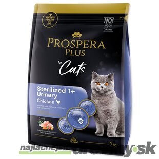 Krmivo Prospera Plus Sterilized 1+ Chicken Urinary 7kg