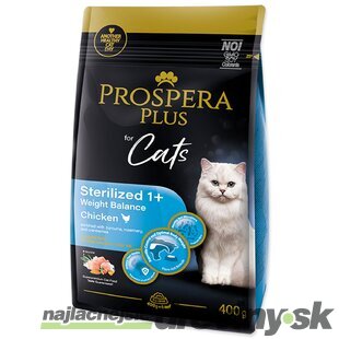 Krmivo Prospera Plus Sterilized 1+ Chicken Weight Balance 0,4kg