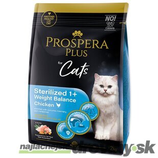 Krmivo Prospera Plus Sterilized 1+ Chicken Weight Balance 2kg