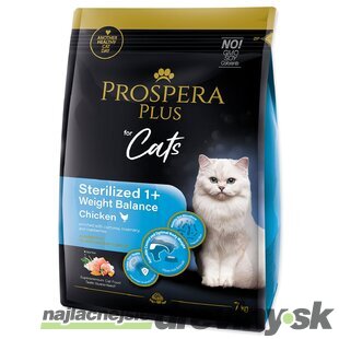 Krmivo Prospera Plus Sterilized 1+ Chicken Weight Balance 7kg