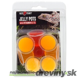 Krmivo Repti Planet Jelly Pots Fruit 8ks