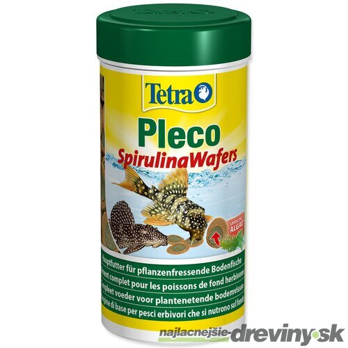 Krmivo Tetra Pleco Spirulina Wafer 250ml