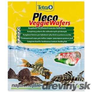 Krmivo Tetra Pleco Veggie Wafers sáčok 15g