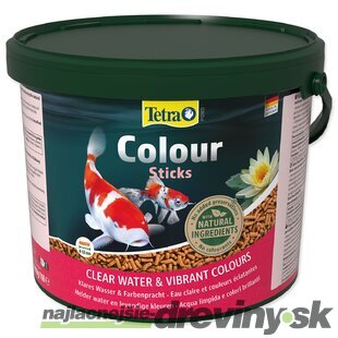 Krmivo Tetra Pond Colour Sticks 10l