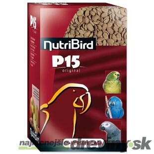 Krmivo Versele-Laga NutriBird P15 Original veľký papagáj 1kg