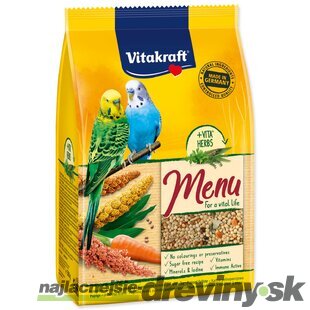 Krmivo Vitakraft Menu Vital andulka 500g