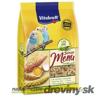 Krmivo Vitakraft Vital Menu andulka junior 500g