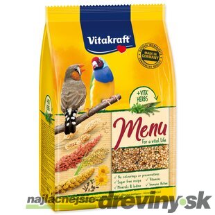 Krmivo Vitakraft Vital Menu drobný exot 500g