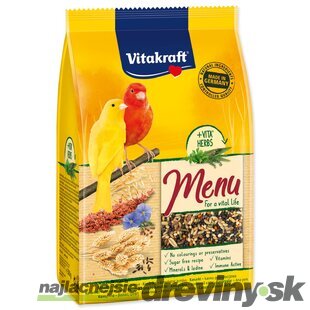 Krmivo Vitakraft Vital Menu kanárik 500g