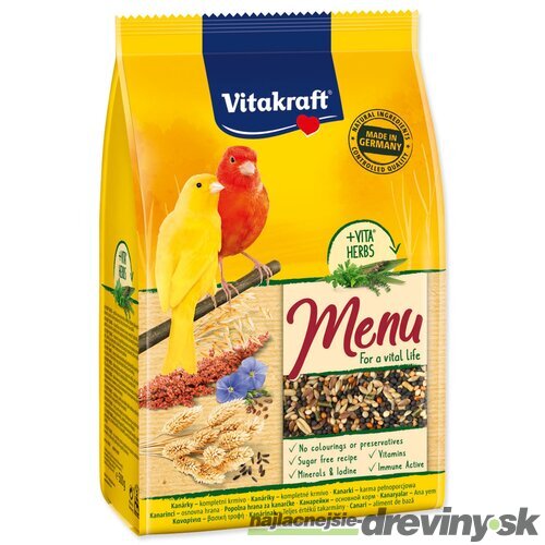 Krmivo Vitakraft Vital Menu kanárik 500g