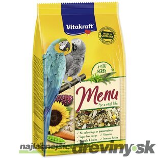 Krmivo Vitakraft Vital Menu veľký papagáj 1kg