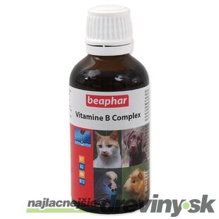 Kvapky Beaphar vitamínové B-Complex 50ml