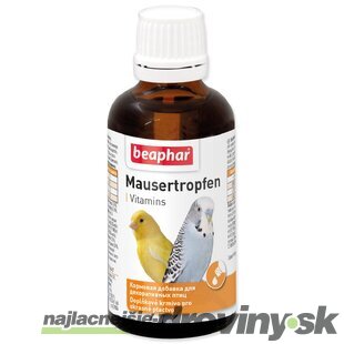 Kvapky Beaphar vitamínové Mausetropfen 50ml