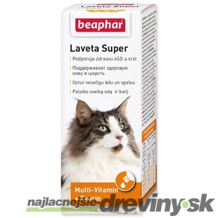 Kvapky Beaphar vyživujúce srsť Laveta Super 50ml