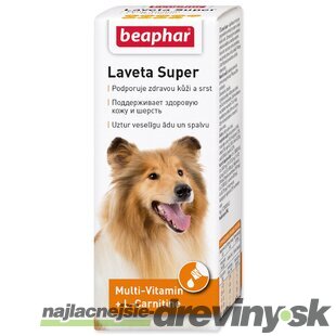 Kvapky Beaphar vyživujúce srsť Laveta Super 50ml