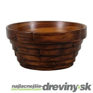 Miska BONSAI WOOD keramická matná d18x9cm