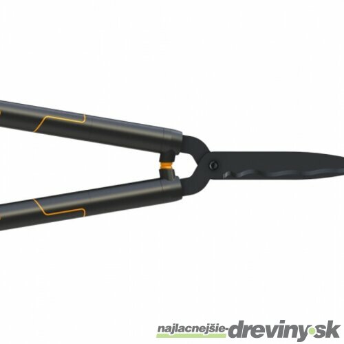 Nožnice FISKARS SINGLESTEP na živý plot vlnité ostrie 114730