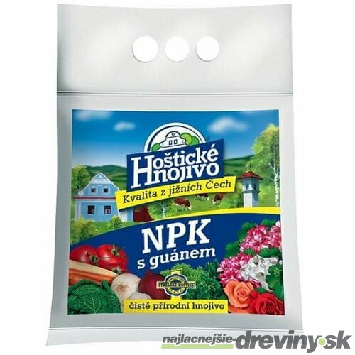 NPK Hoštické 2,5kg/250P s guanom