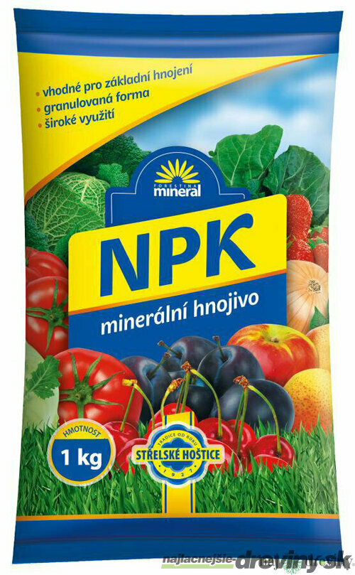 NPK minerálne hnojivo Forestina 1 kg