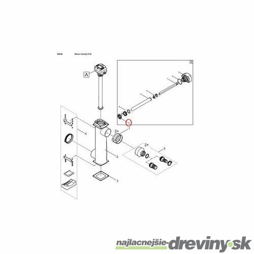 Oase ochrana žiarivky pre Bitron Gravity 55 W