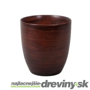 Obal na kvetináč KODET WOOD keramický matný d20x21cm