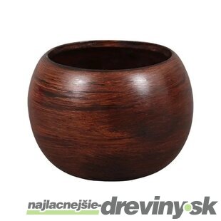 Obal na kvetináč MANES WOOD keramický matný d16x16cm