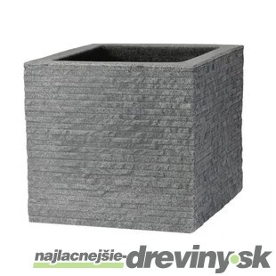 Obal na kvetináč TEGULA plastový 27x27x24cm