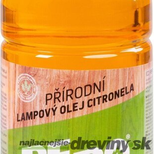 Olej PE-PO® lampový 1000 ml, prírodný, repelentný, proti komárom, Citronella