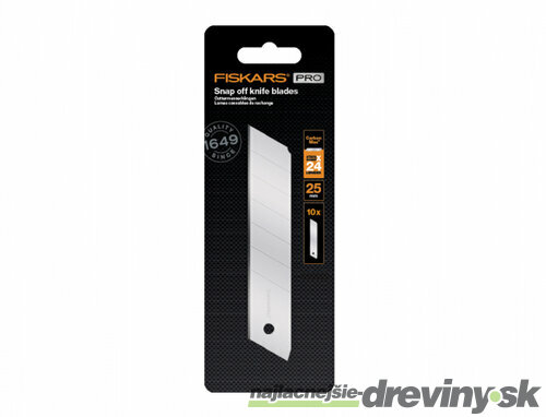 Ostrie FISKARS CARBONMAX odlamovací nôž 25mm 10ks 1048067