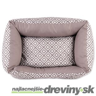 Pelech Dog Fantasy Sofa etno hnedý 65x50x18cm