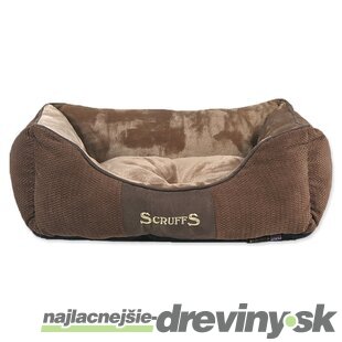 Pelech Scruffs Chester Box Bed čokoládový S 50x40cm