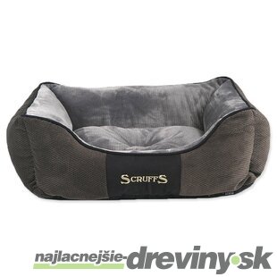 Pelech Scruffs Chester Box Bed šedý S 50x40cm