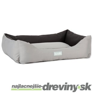 Pelech Scruffs Expedition Box Bed Storm Grey XL 90x70cm