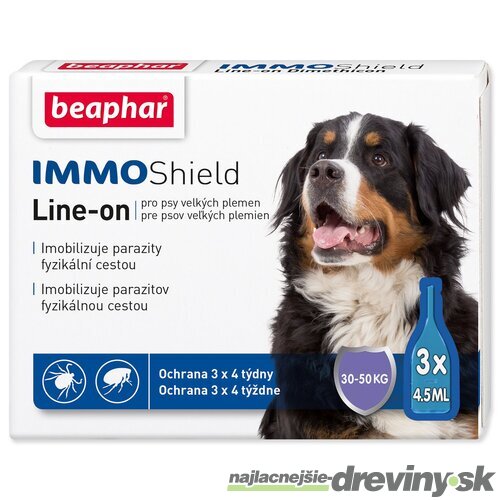 Pipeta Beaphar Line-on IMMO Shield pes L 3x4,5ml