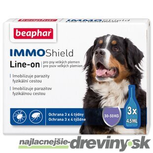 Pipeta Beaphar Line-on IMMO Shield pes L 3x4,5ml