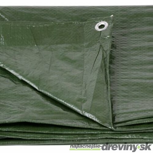 Plachta Tarpaulin Light 10x12 m, 65 g/m, zakrývacia, zelená, s okami