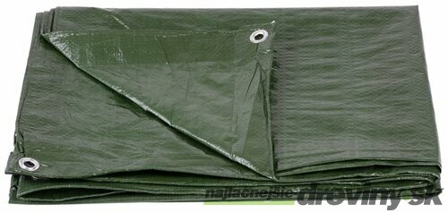 Plachta Tarpaulin Light 10x12 m, 65 g/m, zakrývacia, zelená, s okami