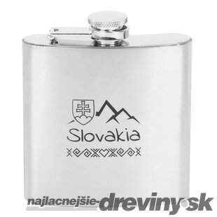 Ploskačka MagicHome HF292, 177 ml, nerez, Slovakia