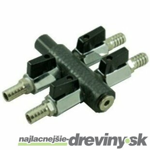 Rozdeľovač na hadicu 4-cestný 18 / 4 x 9 mm