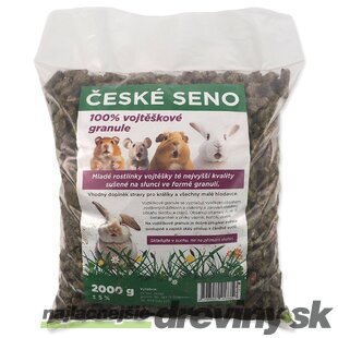 Seno české lucernové granule 2kg